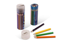 Load image into Gallery viewer, 12 Half Size Colour Pencils/Tin
