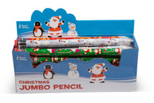 Load image into Gallery viewer, Christmas Jumbo Pencil
