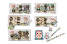 Load image into Gallery viewer, Owl Filled Pencil Case
